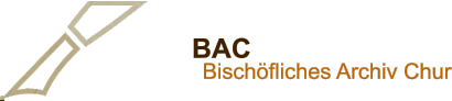 BAC Bischöfliches Archiv Chur